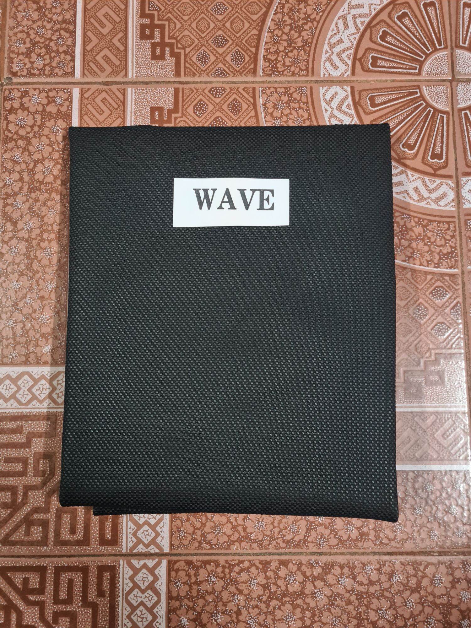 Áo yên wave viền chỉ đỏ da yên thun thái mịn