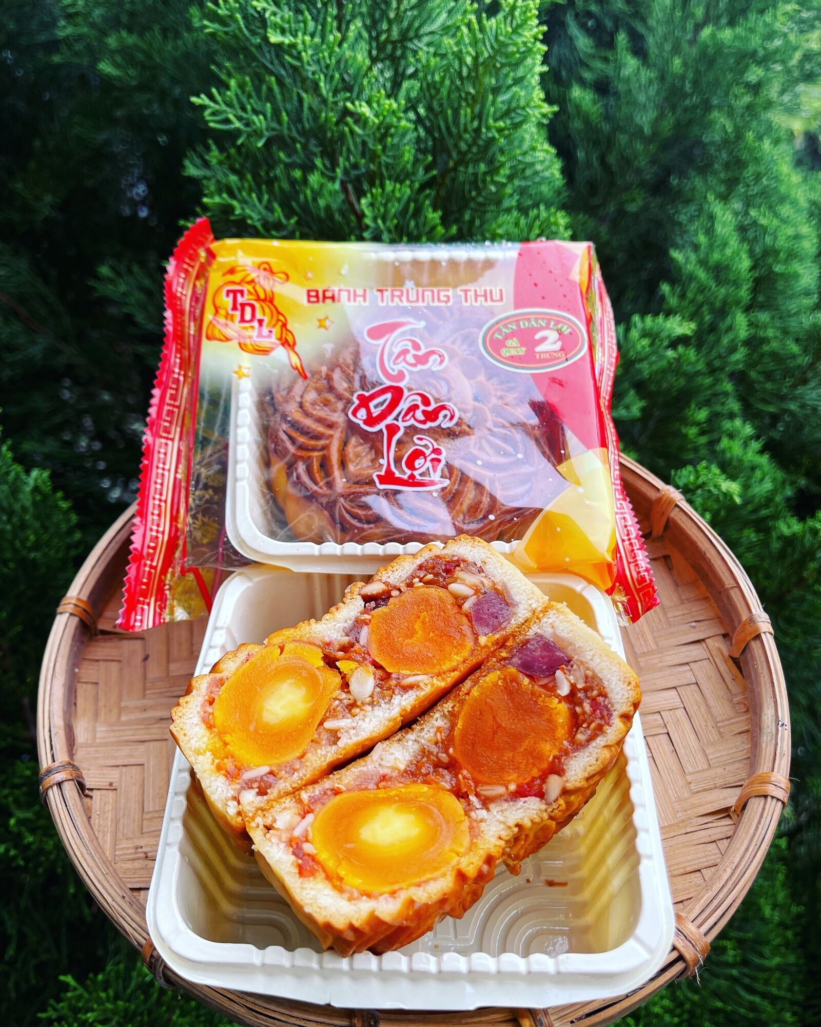 Gà quay trung thu tân dân lợi 200g - 2 trứng
