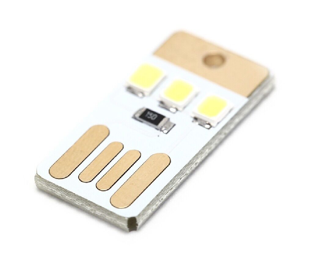 Thẻ Đèn LED Mini Bỏ Túi E6VN / 5v Kết Nối USB