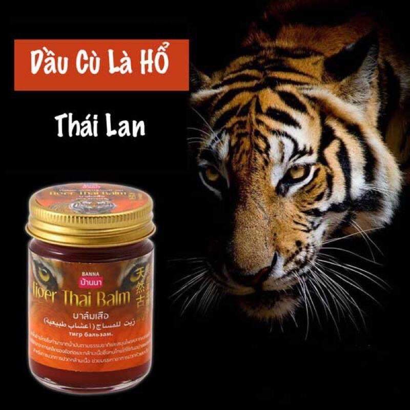 Dầu Cù Là Nóng Hổ Cao Xoa Bóp Xương Khớp BANNA Thái Lan _50g