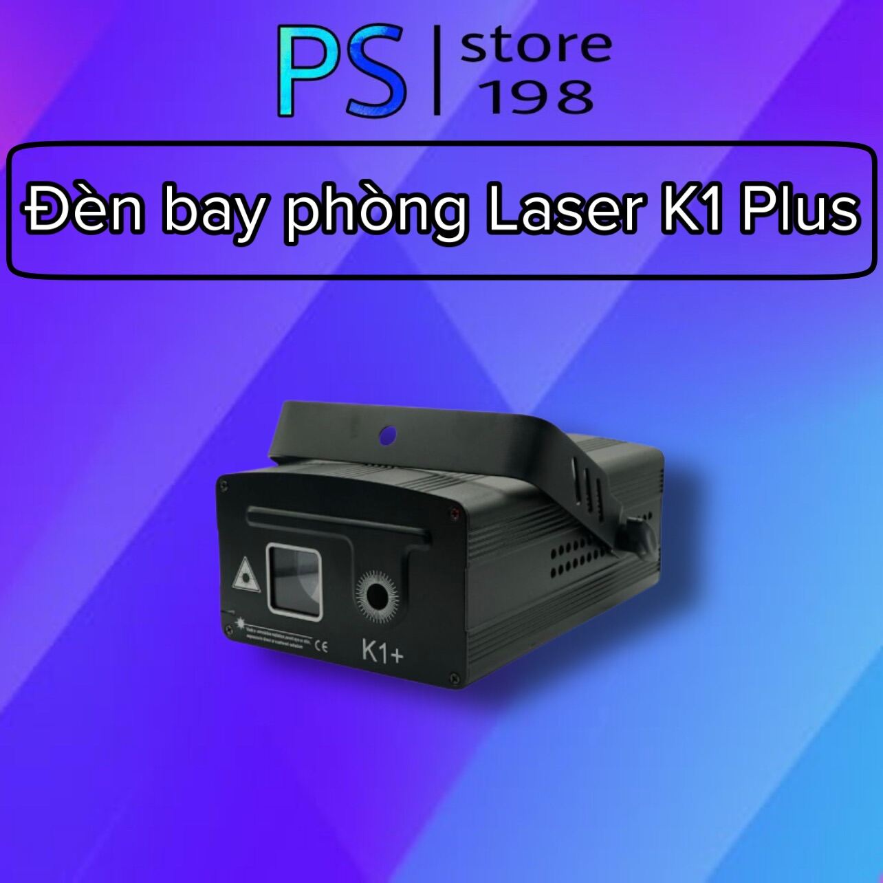 Đèn Bay Phòng Laser K1 Plus Chiếu Gần 1000 Hình Ảnh Và Hiệu Ưng 3D Cực Ảo