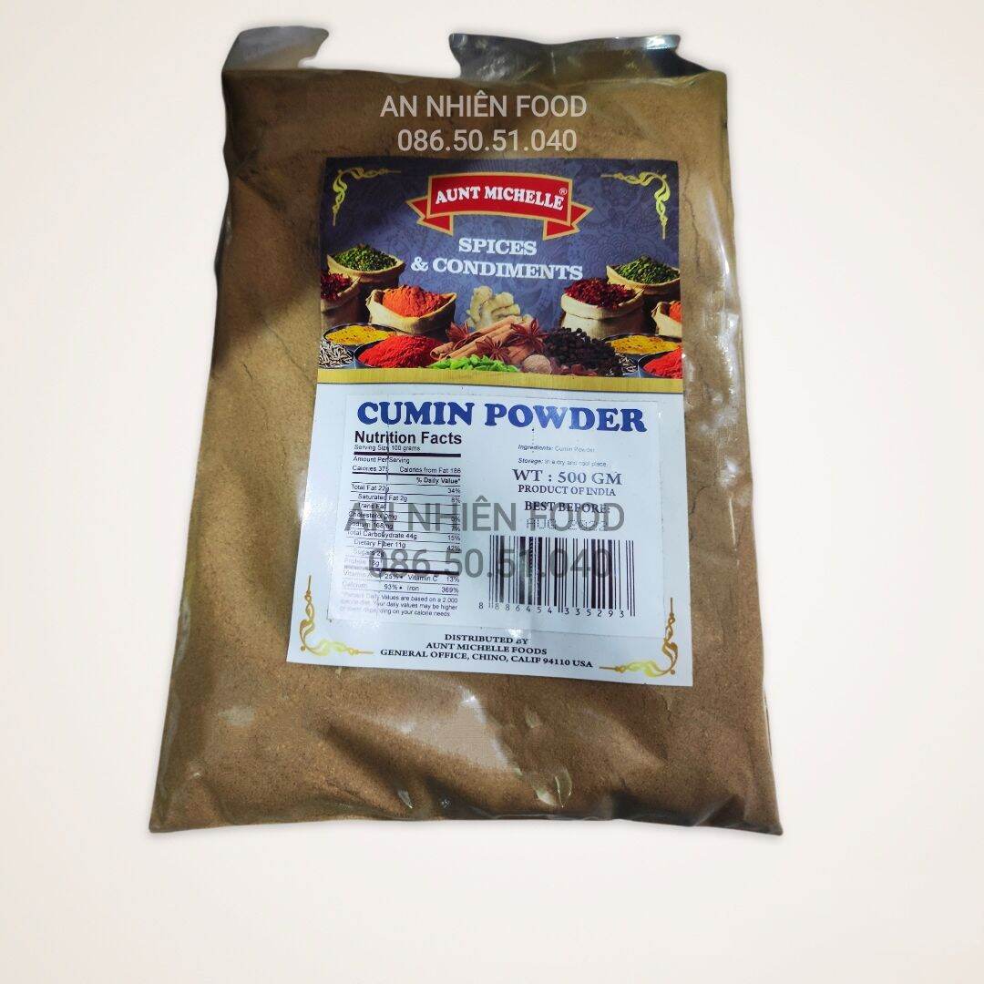 Cumin Powder Bột Gia Vị Aunt Michelle 500 Gram
