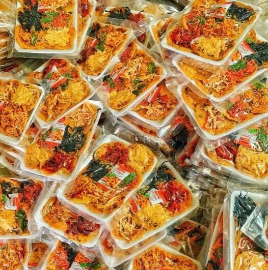 Cơm Cháy Chiên Mắm Mix 6 Vị Full topping