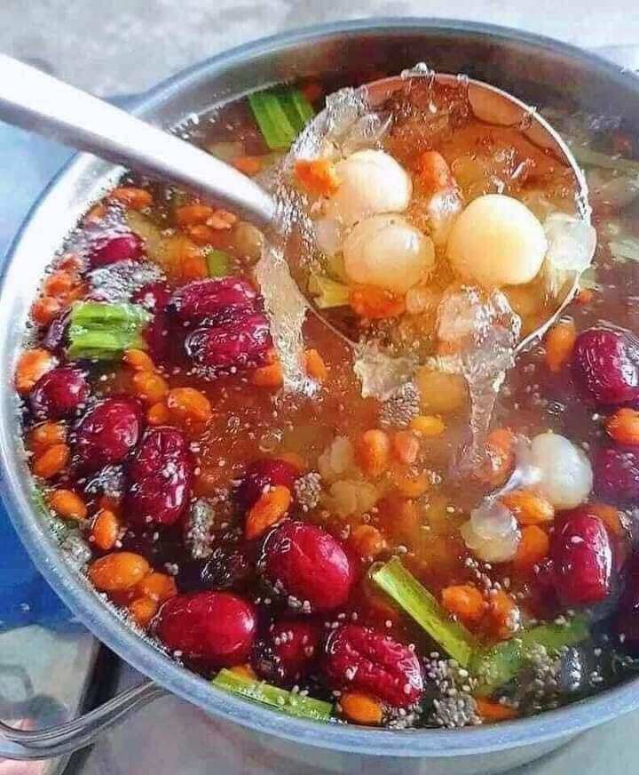 Combo 10set chè dưỡng nhan thanh mát , tặng kèm táo đỏ loại ngon