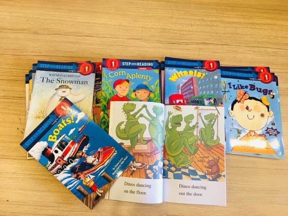 Step into reading level 1 - nhập khẩu -30Q