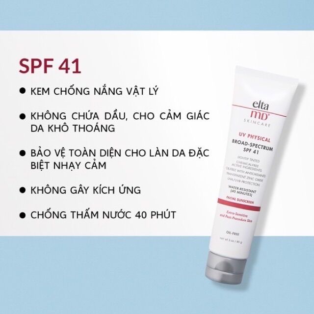 Kem chống nắng Elta MD Spf45/SPf46/Spf41 full size