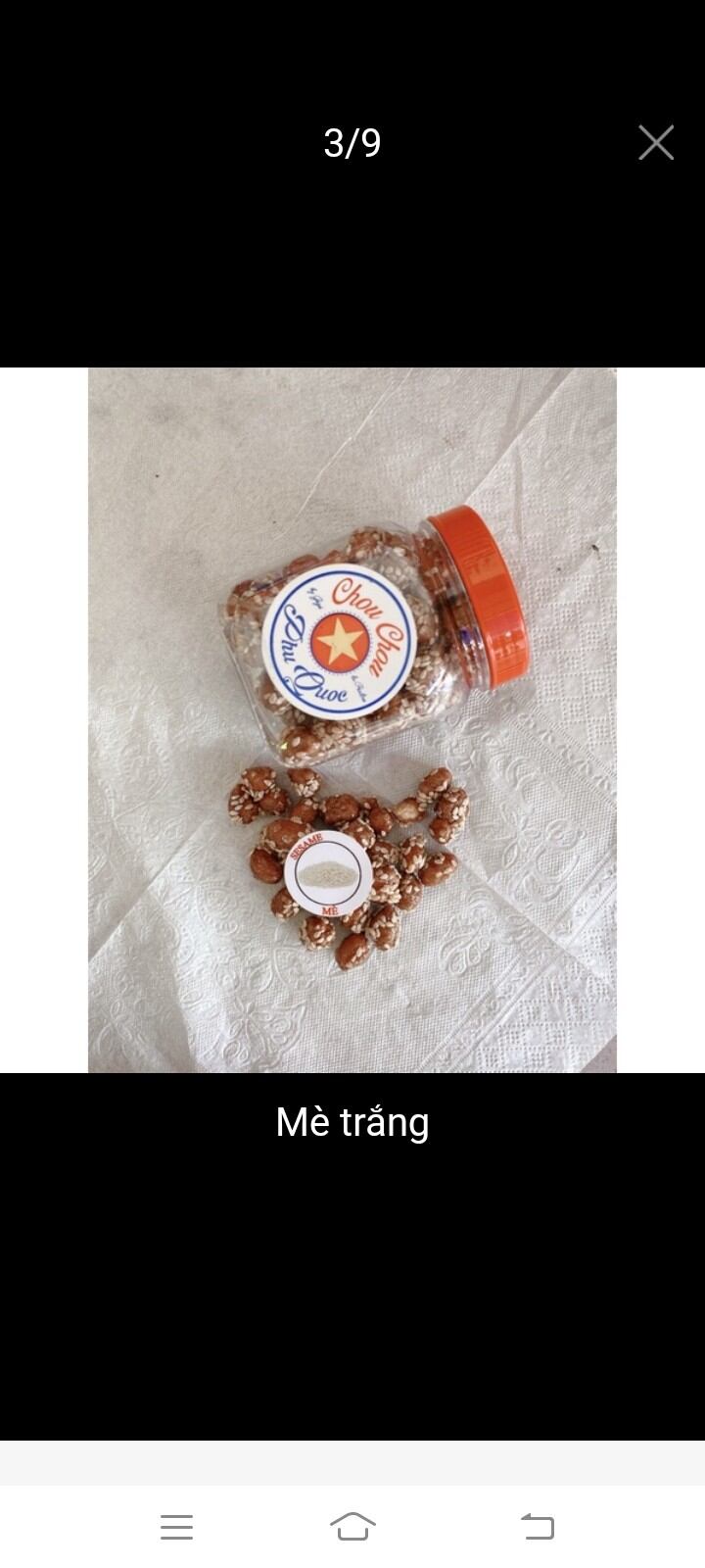 đậu phộng chouchou