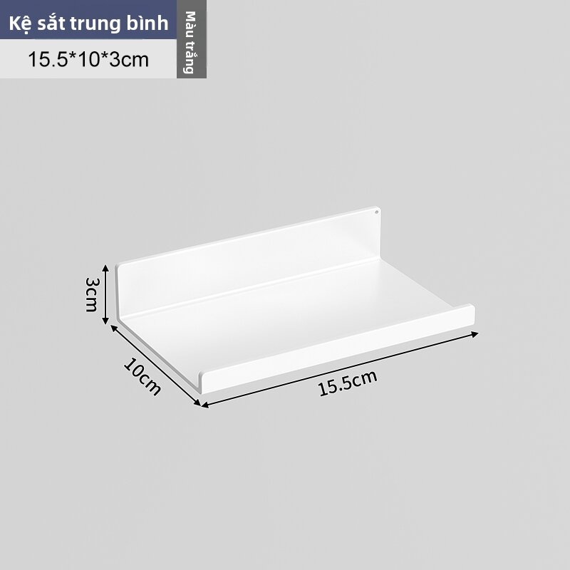 NAIJIA | Kệ Kim Loại Thiết Kế Đục Lỗ Không Cần Khoan