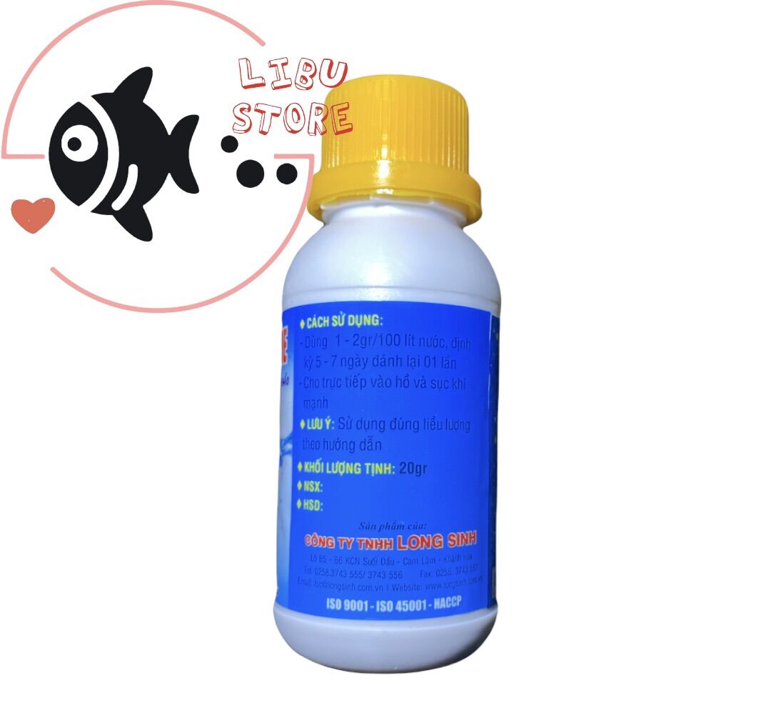 Men Vi Sinh Compozyme Cho Hồ Cá - Lọ 20gram