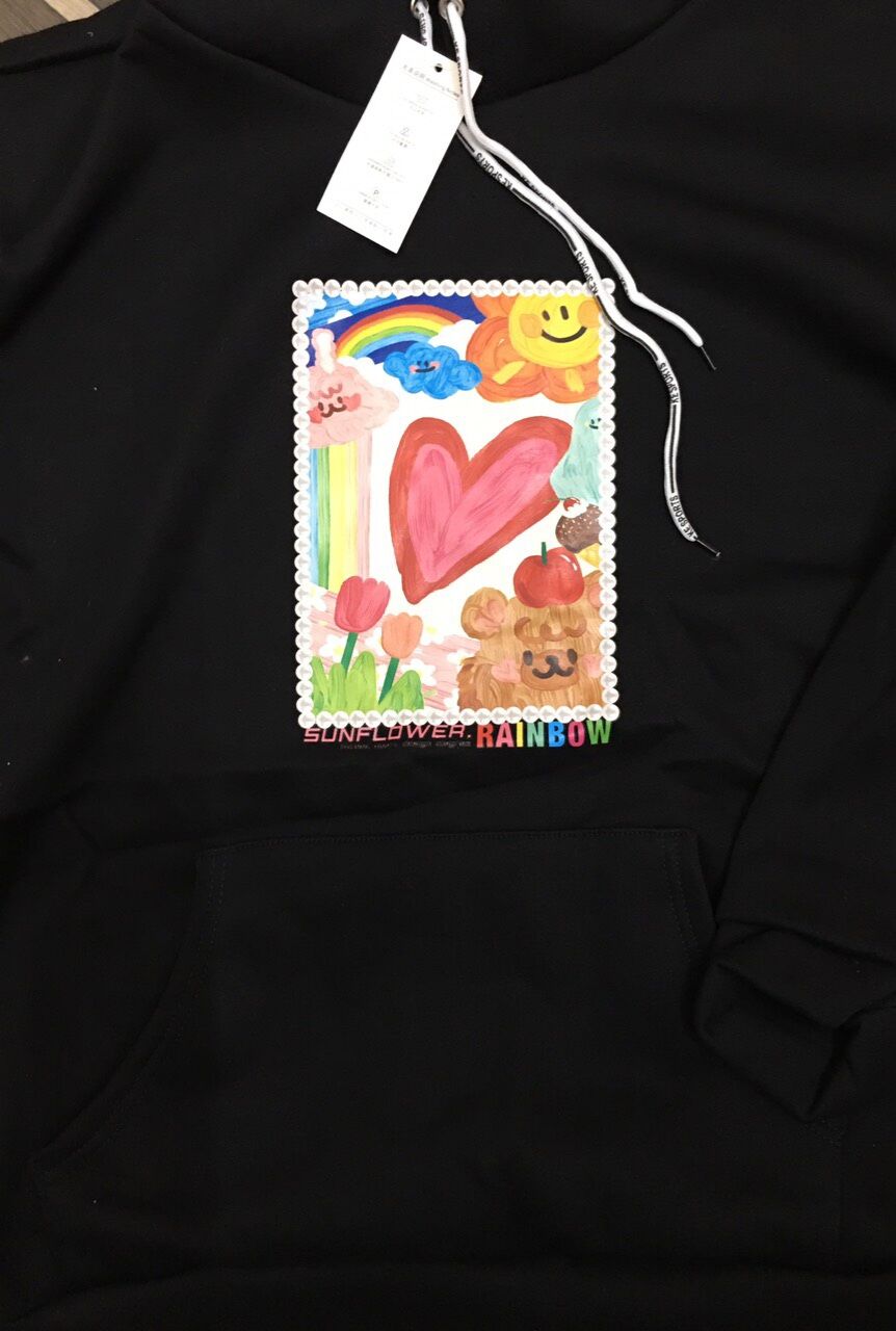 Áo Hoodie Dễ Thương ( Freesize  dưới 60 kg )