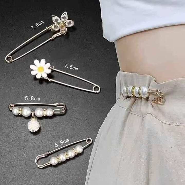 set 13 gim cài quần áo