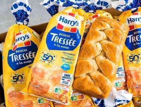 Bánh mì hoa cúc harrys brioche