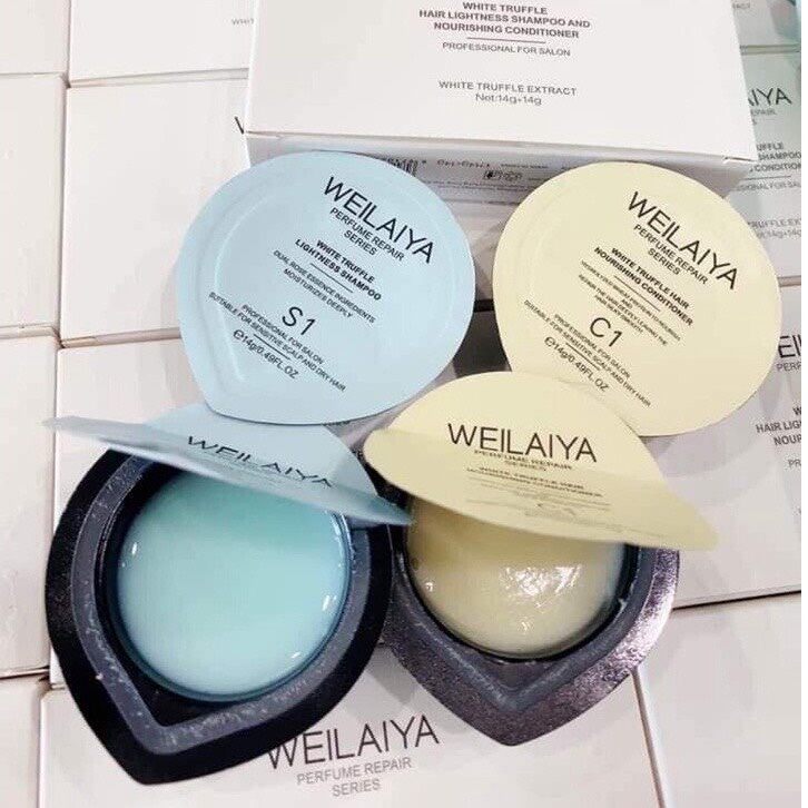 Set sample dầu gội và dầu xả Weilaiya