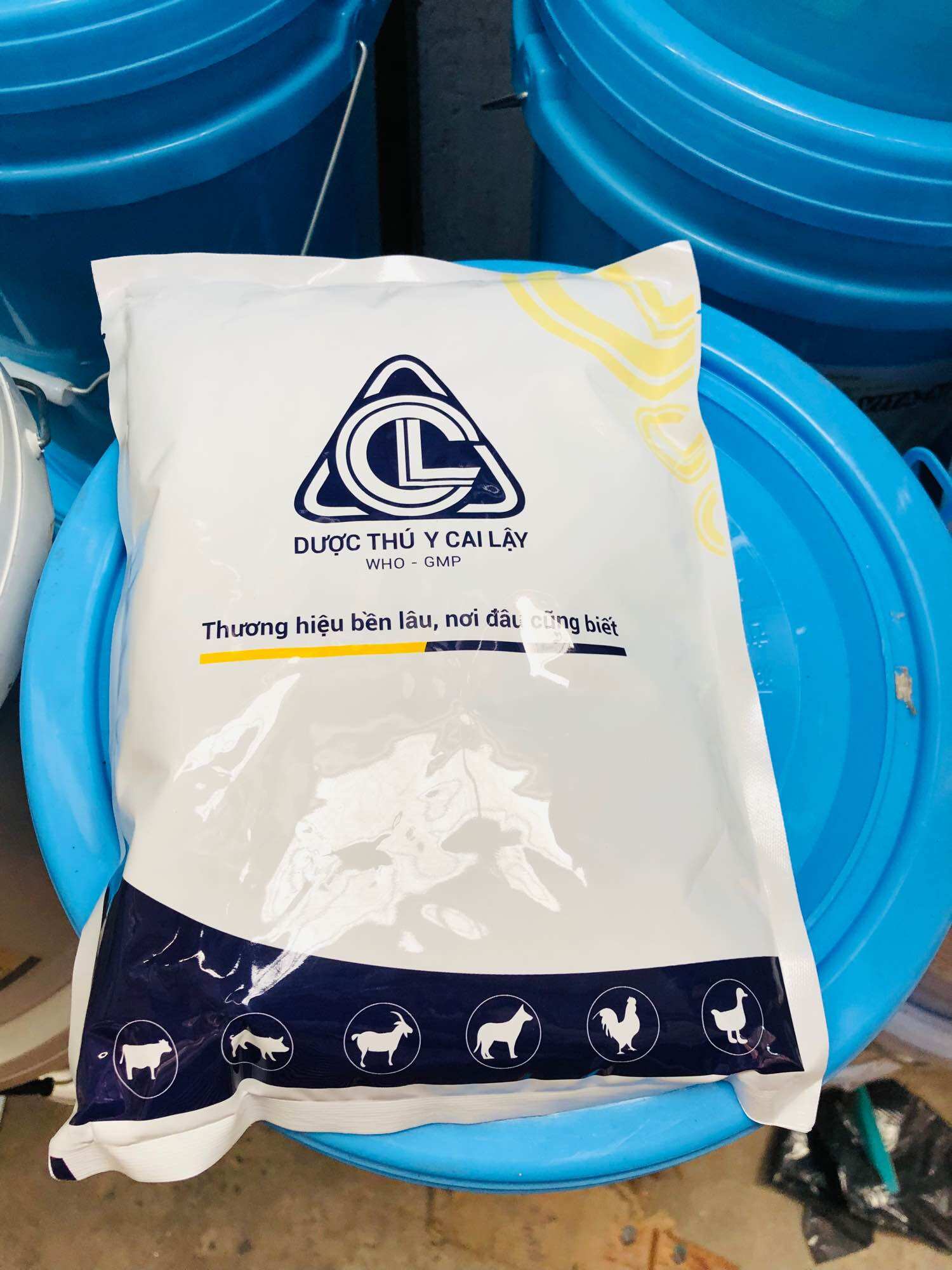Men tiêu hoá cho cá ếch lươn ốc 1kg Mekovet.