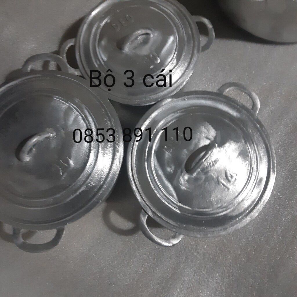Nồi gang đúc (NGUYÊN CHẤT THỦ CÔNG LÀNG NGHỀ)
