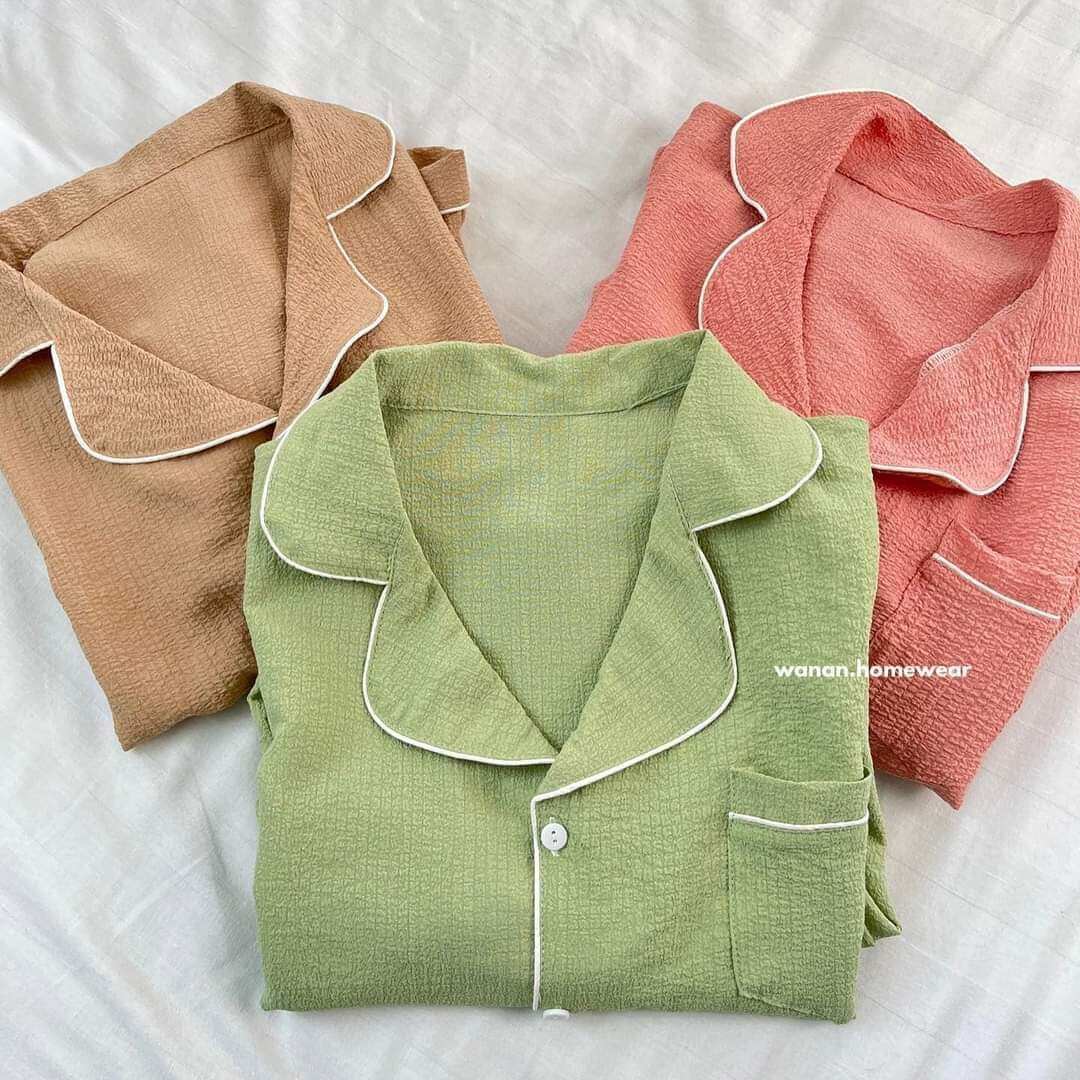 Bộ Pyjama Xốp Tay Cộc Quần Cộc.