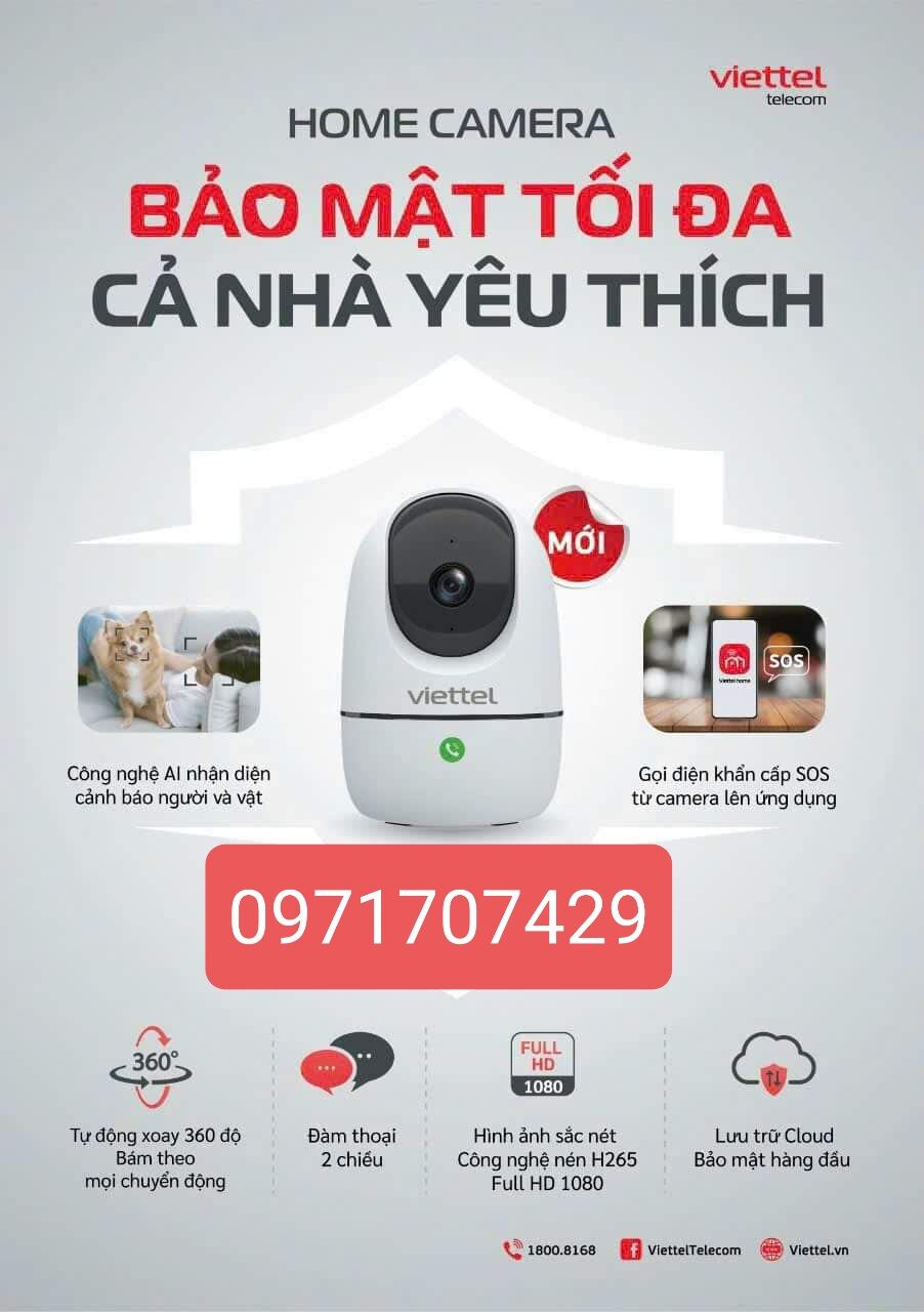 CAMERA HC23 VIETTEL CHÍNH HÃNG - MỚI