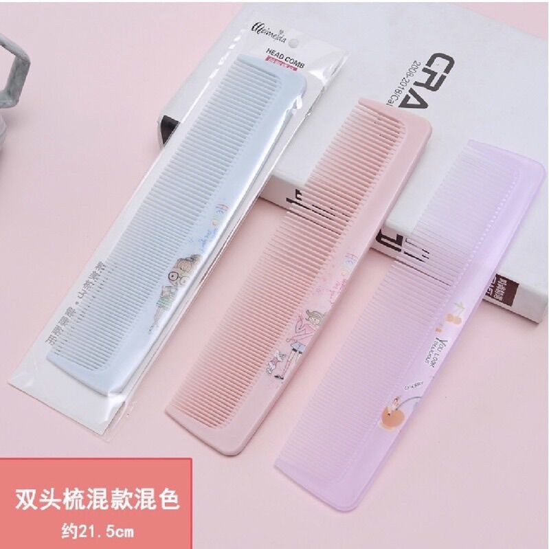 Lược Chải Tóc Khít 2 Đầu ,Lược Chải Tóc Đẹp