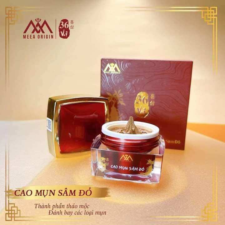 Cao Mụn sâm Đỏ 36 Vị Giảm Mụn Và Dưỡng Da