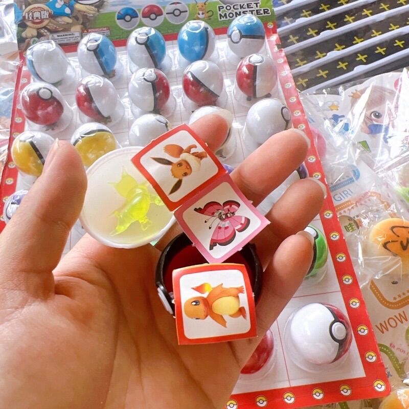 Sỉ vỉ 30 quả cầu pokemon