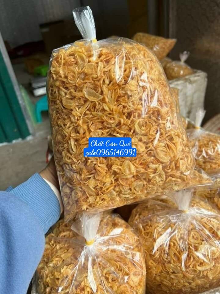 500g hành phi loại đặt biệt 70k
