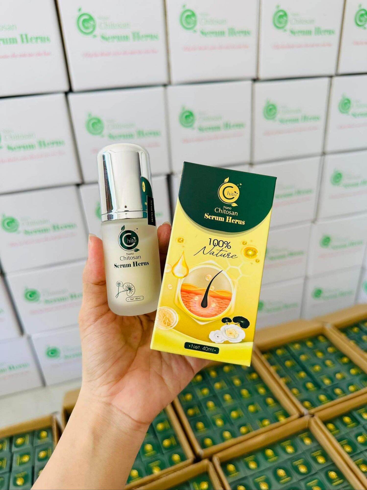 Serum dưỡng tóc Herus Chitosan Nano