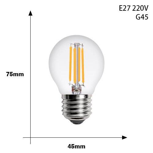 Bóng đèn led sợi đốt ST64, A60, G45