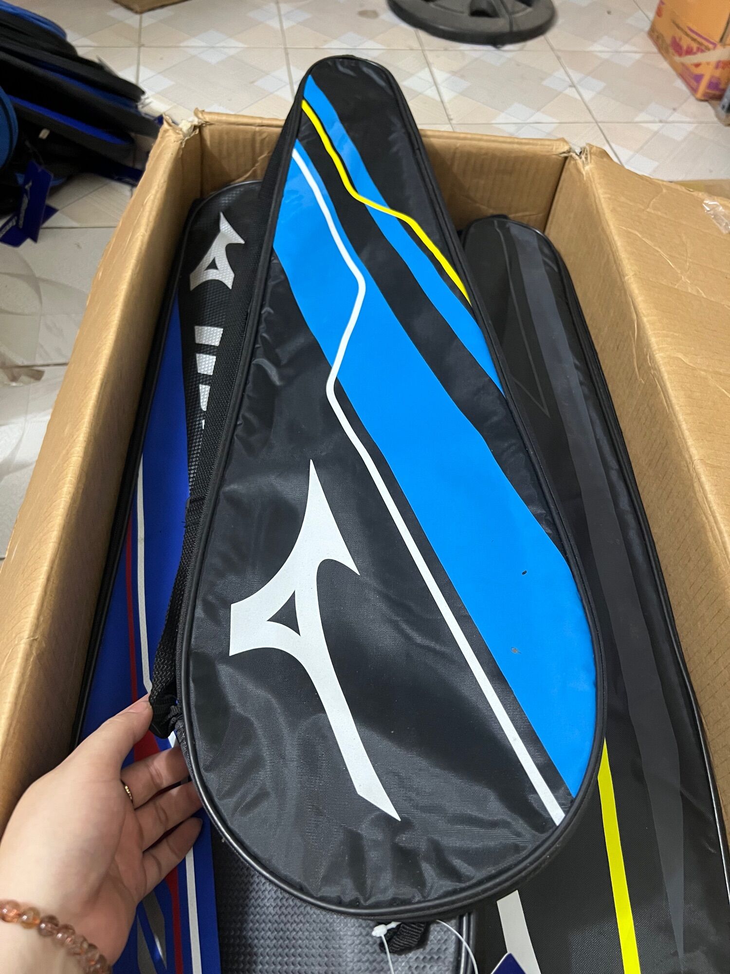 Túi đựng vợt cầu lông Mizuno