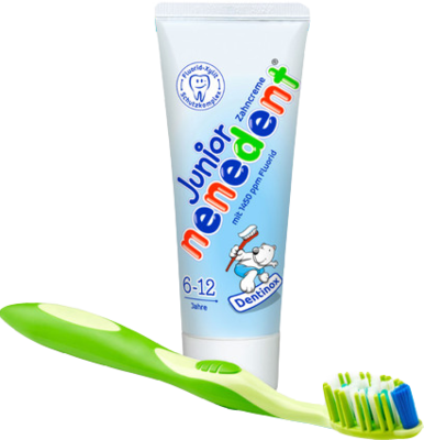 Kem đánh răng Nenedent junior 6 - 12 tuổi Dentinox Lenk & Schuppan KG Nenedent Junior 75 ml