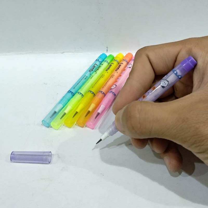 Set 12 bút chì KHÚC (chì ngòi) thay ruột (Hình thật)