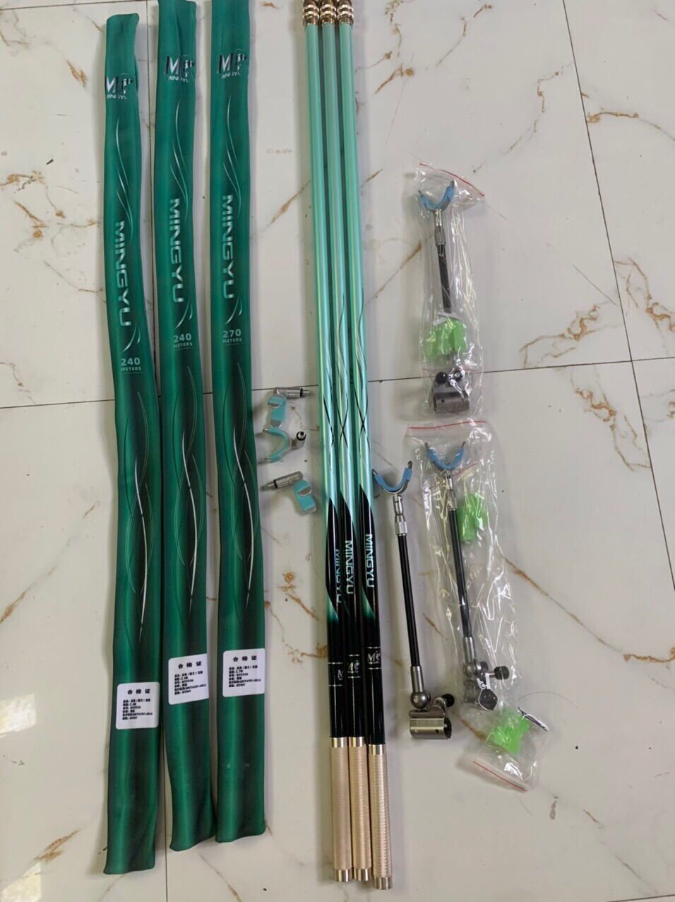 Gác cần câu đài ming yu cao cấp 3 size 2m1- 2m4- 2m7.