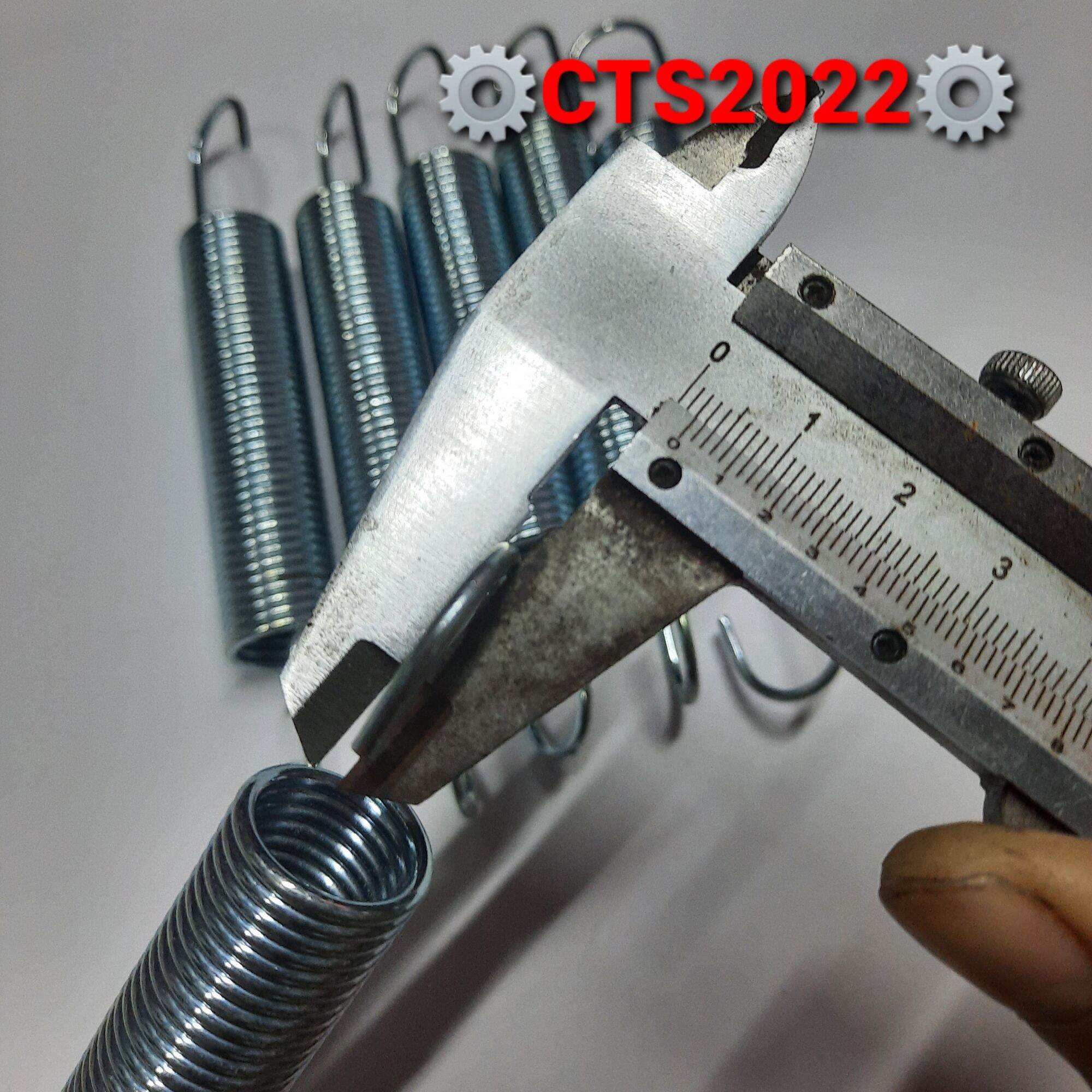 Lò xo kéo phi 19 dài 140mm sợi 2.0mm