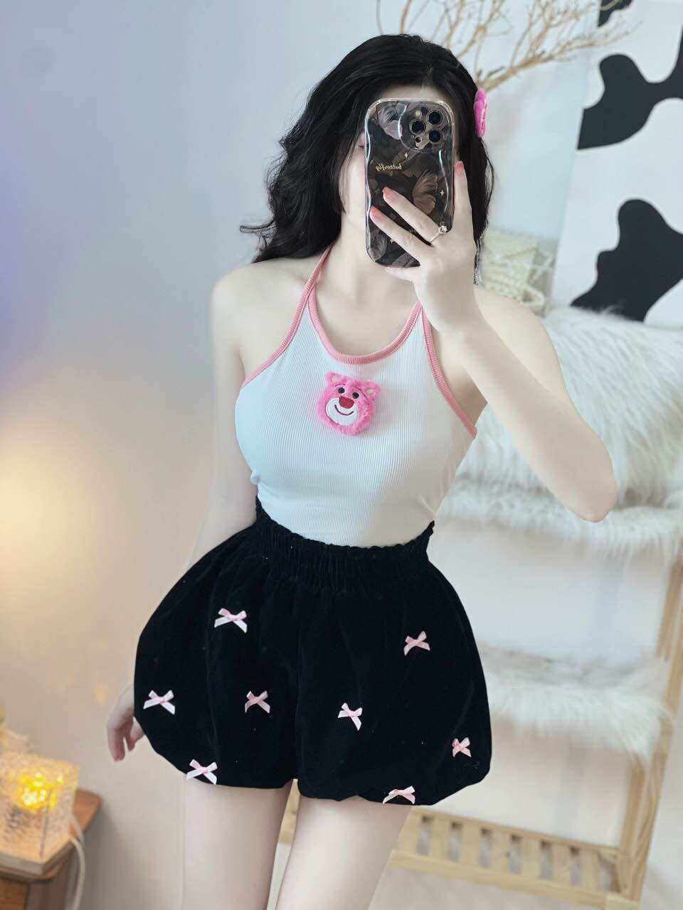 ÁO KIỂU DỄ THƯƠNG (ảnh  thật)