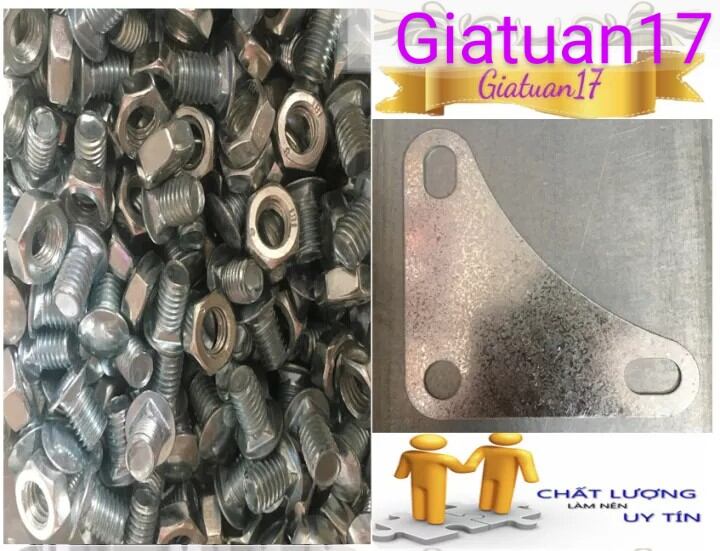 Combo 10 con Bulong ốc có con tán hoặc 5c bát ke V bắt V lỗ