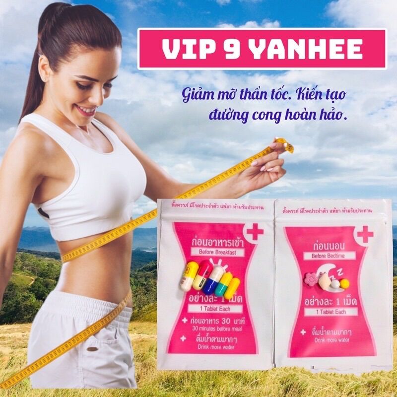 GIẢM CÂN VIP 9 PLUS YANHEE 1 TUẦN