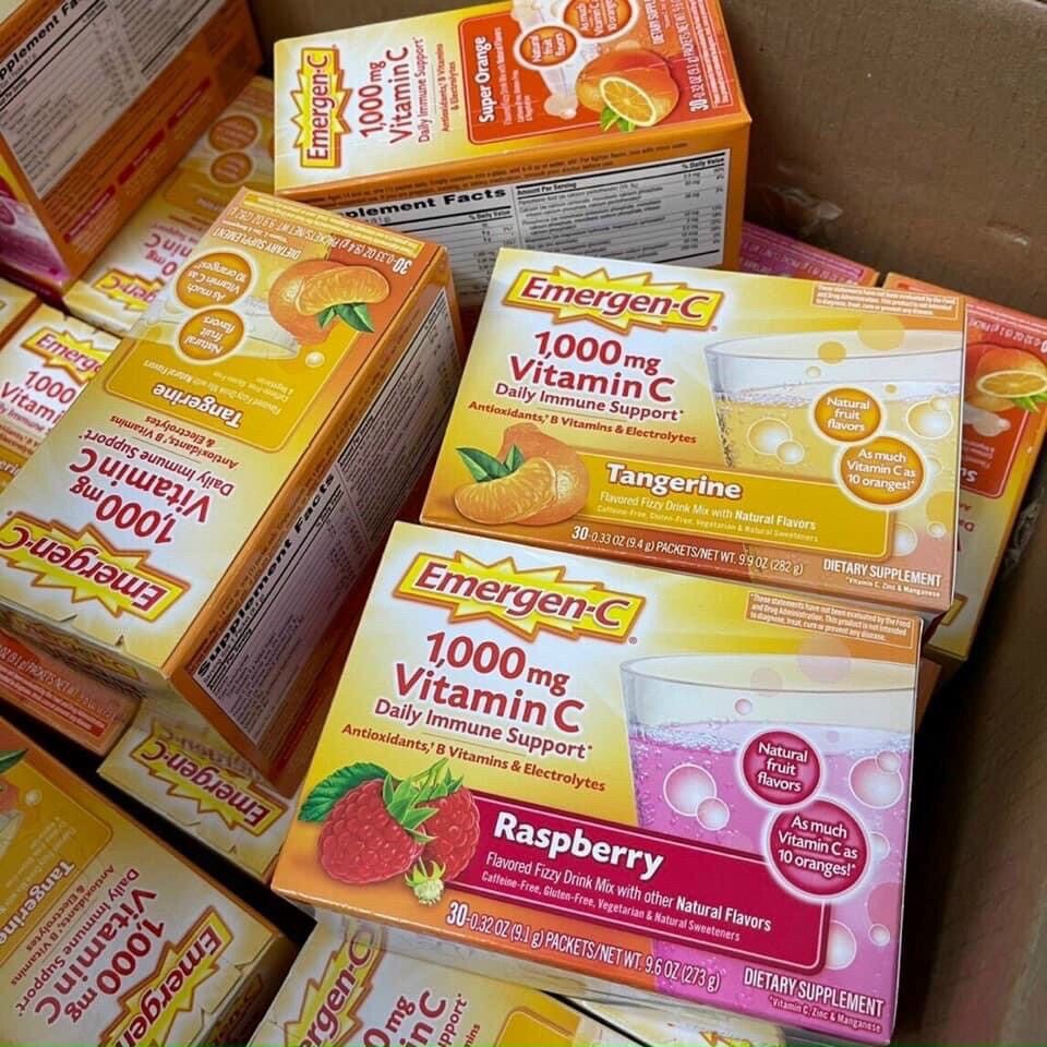 Bột sủi vitamin c vitamin b3 và kẽm