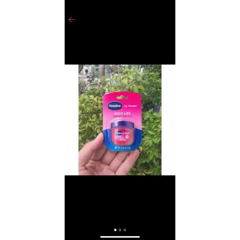 Dưỡng môi VASELINE của Mỹ 7g dạng hũ