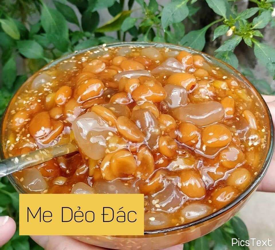 Me dẻo rim đác và me dẻo rim khóm:combo 2 hủ/1,1 kg