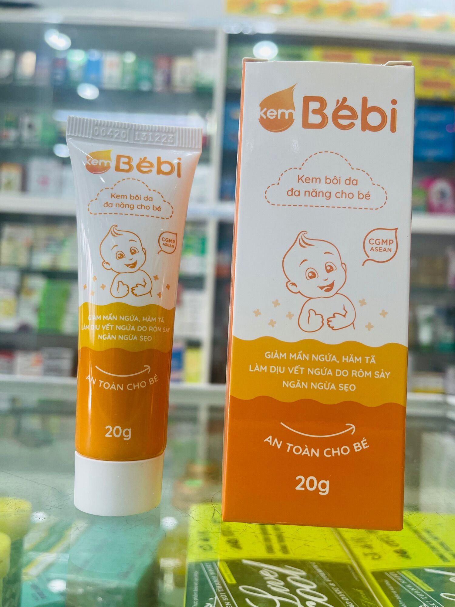 Kem bôi da đa năng Bébi 20g
