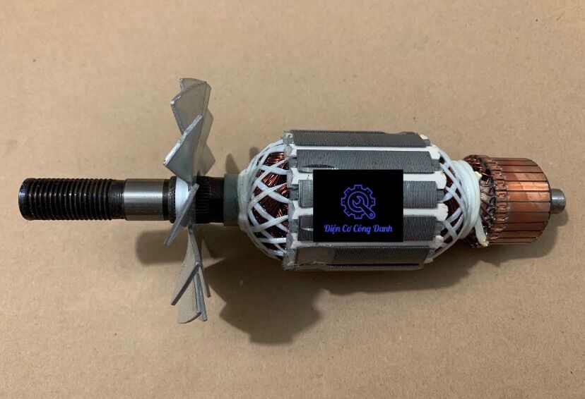 Rotor máy cắt nhôm bàn chạy dây curoa thân 52