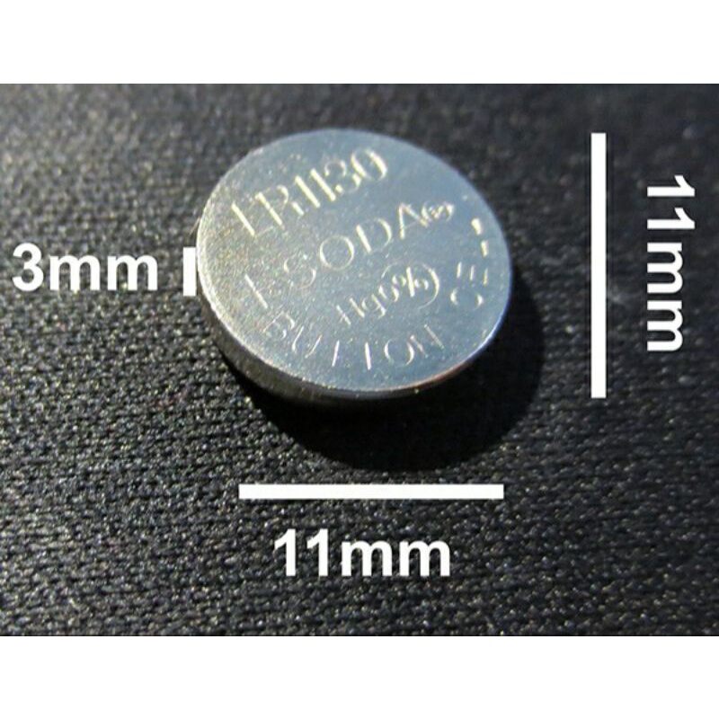 Vỉ 10 Viên Pin Cúc Áo LR1130 AG10