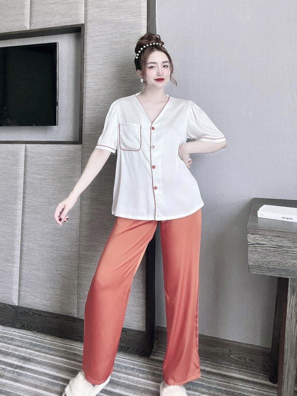 Đồ Bộ Latin Bigsize cao cấp trơn mịn R