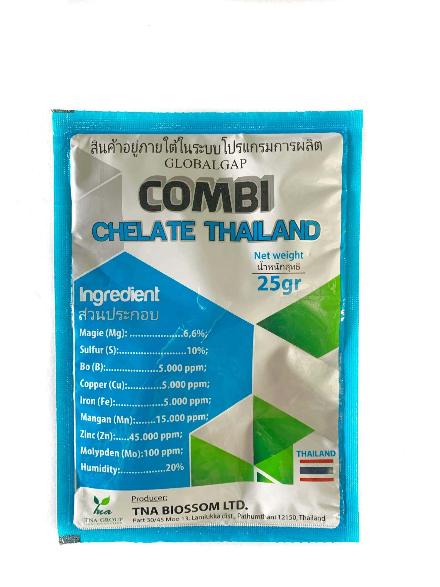 Combi Chelate ThaiLand 25gr - Phân bón: đồng, kẽm, magie, bo, canxi