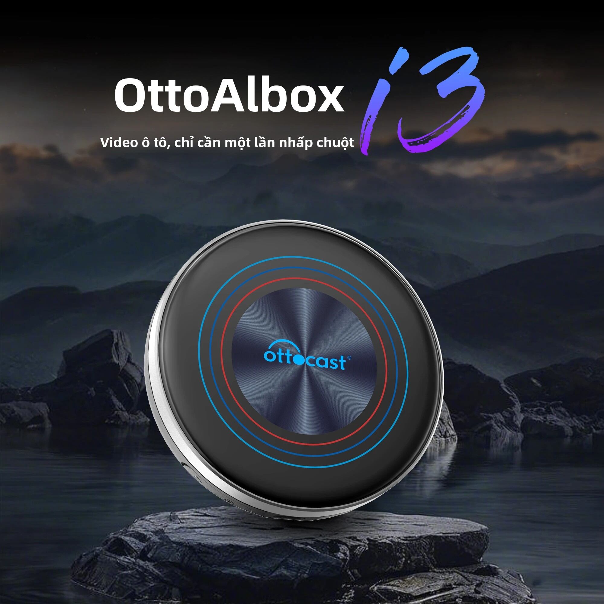 OTTOCAST OttoAiBox I3 Android 13 AI Car Play Box Không Dây Dành Cho BMW Với Snapdragon 6125 4+64G Bộ Nhớ Bluetooth 5.0 Phụ Kiện Ô Tô Giá 7,988,000 Đồng*Miễn phí vận chuyển