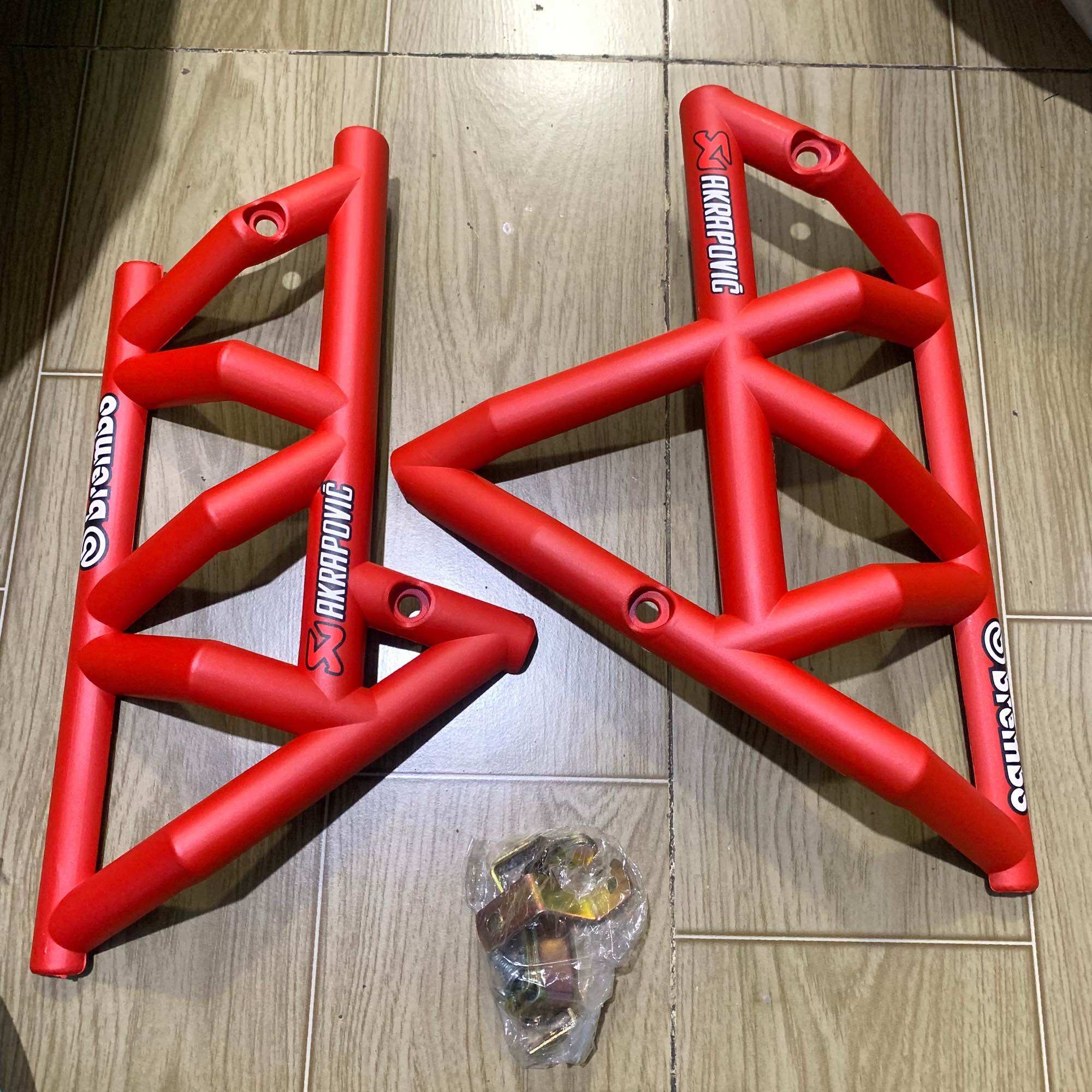 Ốp sườn xe winner v1 kiểu ducati màu đỏ