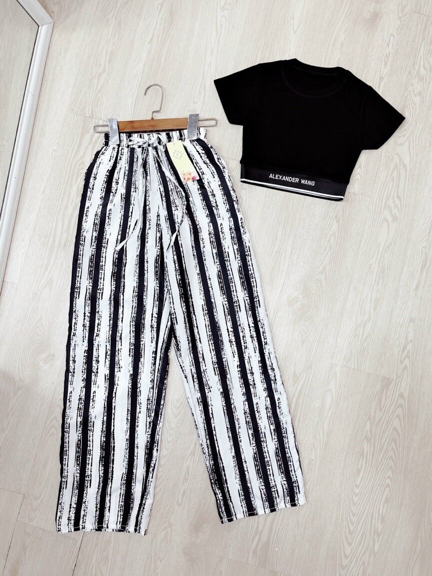 Áo croptop bo eo alexx xinh xịn