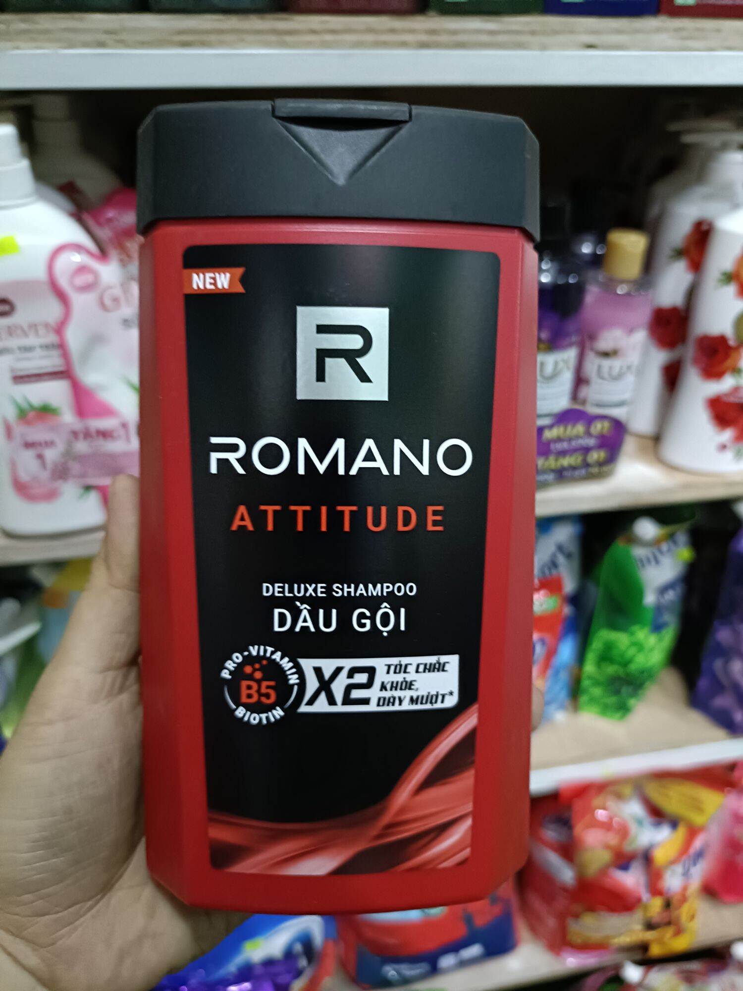 Dầu gội Romano classic, attitude 380g