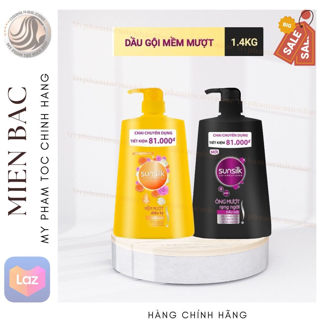 Dầu gội sunsilk mềm mượt diệu kỳ 1400g