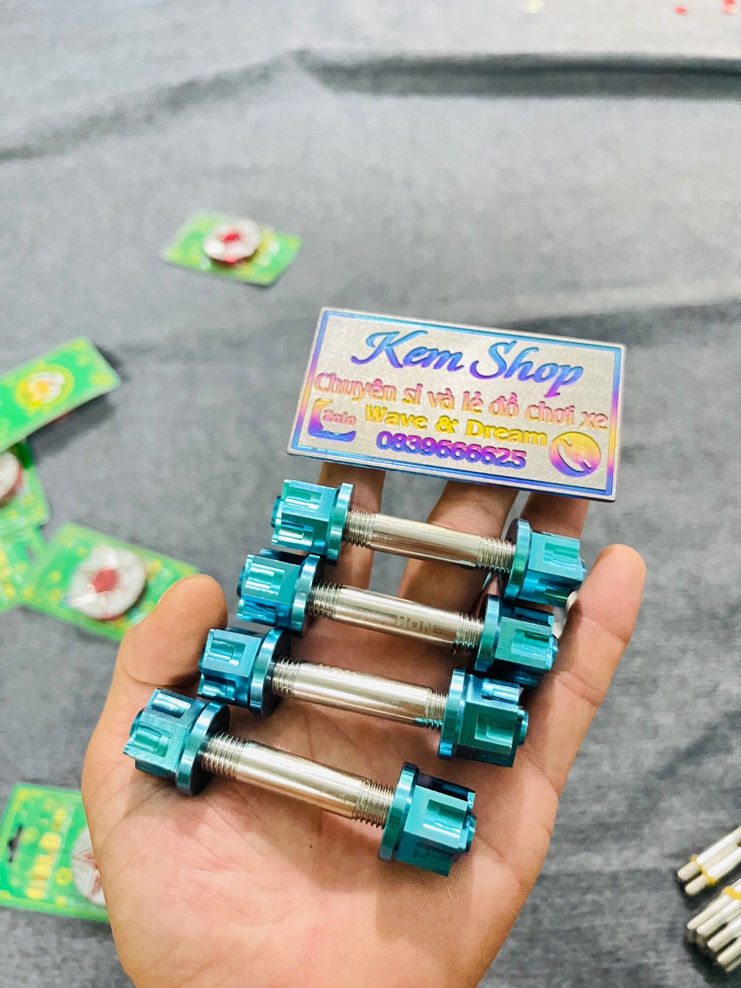 Combo Trục Cốt Tán Bắt Chân Phuộn Winner Ex 150 Sonic