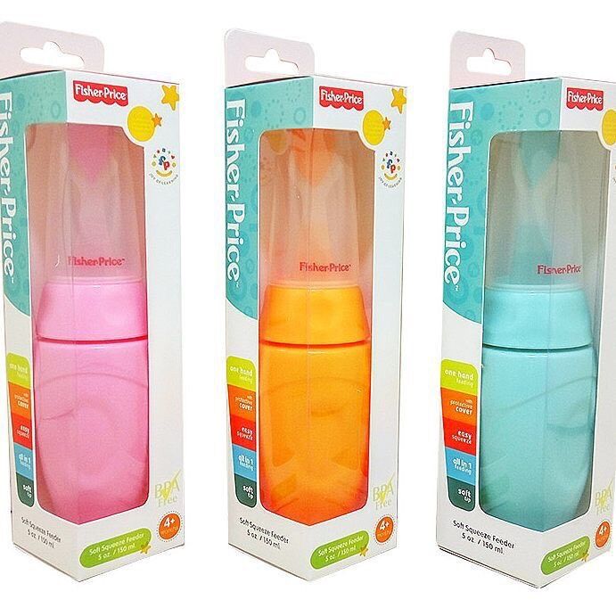 Bình muỗng ăn dặm nhựa mềm Fisher Price FP201240